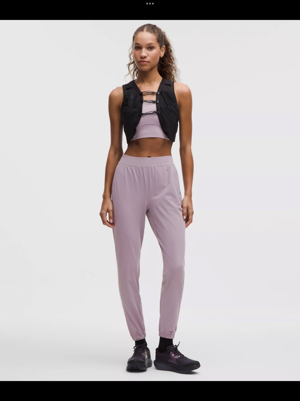 Adapted State High-Rise Jogger Regular 28” length Lotus Lavender purple color